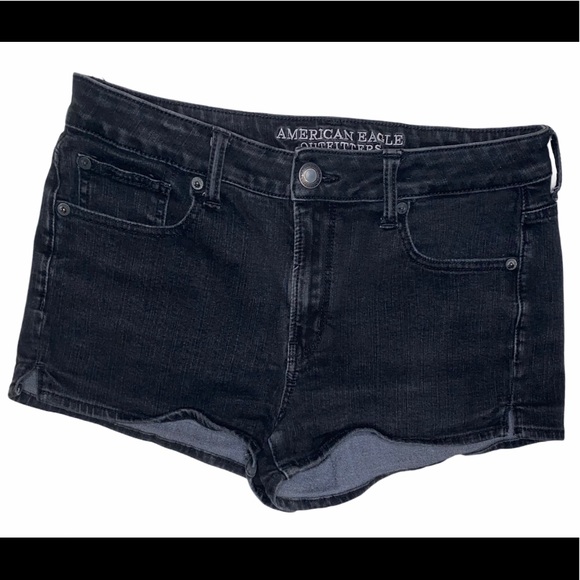 American Eagle Outfitters Pants - American Eagle Outfitters Hi- Rise Shortie Shorts